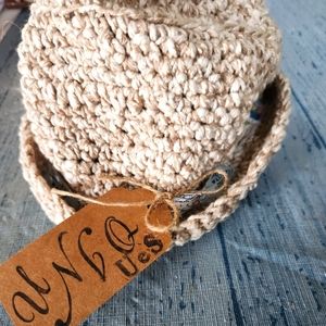 Handcrafted unique crochet bucket hat